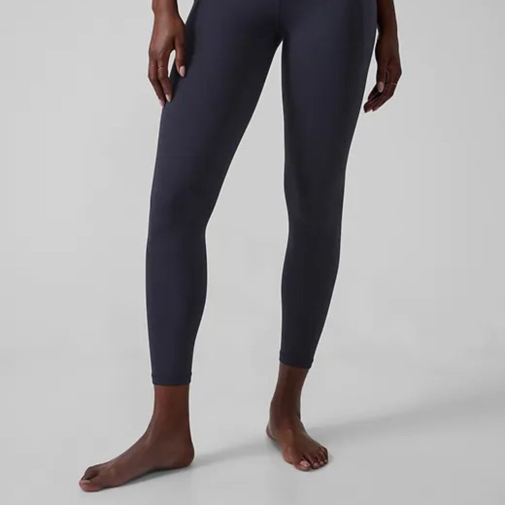 Athlete PowerVita Leggings Salutation Stash Pocket II 7/8 Tight NWT